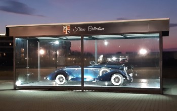 Tiriac Collection lanseaza un nou concept de expunere auto in curtea exterioara a galeriei