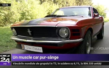 Test-drive cu 1970 Ford Mustang Mach 1, la Digi 24