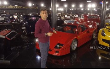 Modelul Ferrari F40 – prezentat la Digi 24