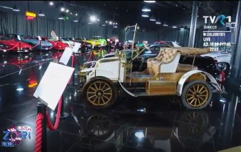 Reportaj live din galeria Tiriac Collection pentru matinalul de la TVR 1 ,,Cu Capu-n zori”
