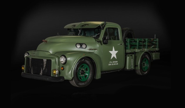 GMC Army Custom with Bike