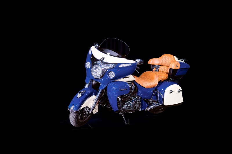 Indian Roadmaster Blue Springfield