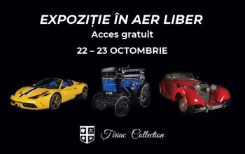 Èiriac Collection organizeazÄ, pentru al doilea an consecutiv, o expoziÈie auto unicat, Ã®n aer liber, cu  acces gratuit, Ã®n weekendul 22-23 octombrie 2022